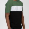 Men’s Three-Color Block Short Sleeve T-Shirt