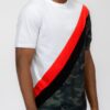 Men’s Camo Color Block T-Shirt – Regular Fit