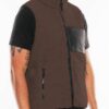 Padded Sherpa Fleece Vest – Soft Sherpa Exterior