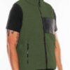 Padded Sherpa Fleece Vest – Soft Sherpa Exterior