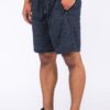Lightweight Marbled Running Shorts with Zipper Pockets