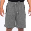 Lightweight Marbled Running Shorts with Zipper Pockets
