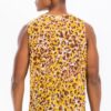 Cheetah Print Tank Top – Vibrant Brown or Yellow