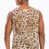 Cheetah Print Tank Top – Vibrant Brown or Yellow