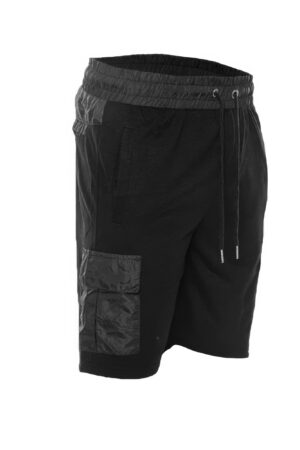 Heathered Slub Cotton-Blend Shorts with Drawstring