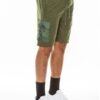 Heathered Slub Cotton-Blend Shorts with Drawstring