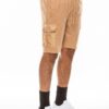 Heathered Slub Cotton-Blend Shorts with Drawstring