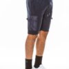 Heathered Slub Cotton-Blend Shorts with Drawstring