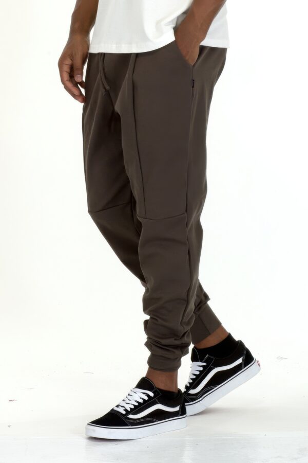 Men’s Slim Active Jogger Pants – Ribbed Ankle Cuffs