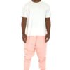 Men’s Slim Active Jogger Pants – Ribbed Ankle Cuffs