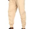Men’s Slim Active Jogger Pants – Ribbed Ankle Cuffs