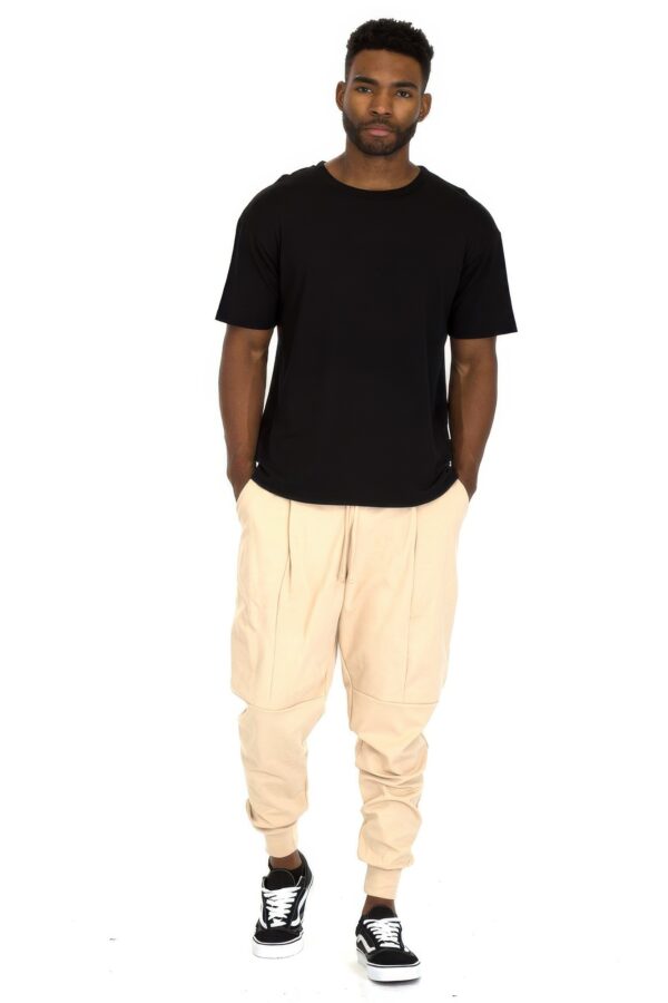 Men’s Slim Active Jogger Pants – Ribbed Ankle Cuffs