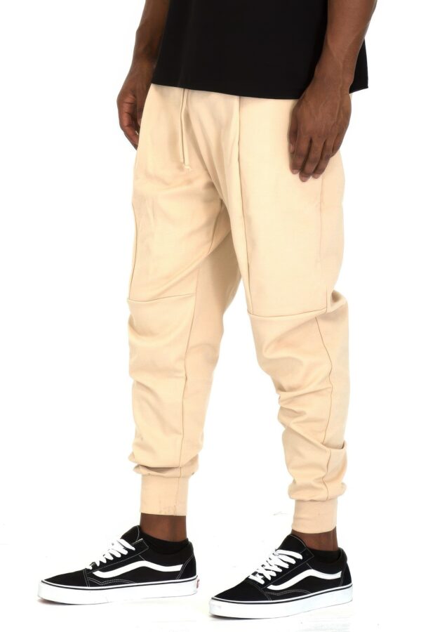 Men’s Slim Active Jogger Pants – Ribbed Ankle Cuffs