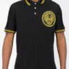 Lion Head Embroidered Polo Shirt