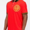 Lion Head Embroidered Polo Shirt
