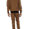 Rich Checkered Track Pants with Ankle Zippers