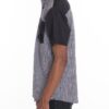 Men’s Short-Sleeve Two-Tone Button-Down Shirt