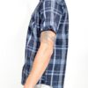 Men’s Short-Sleeve Plaid Shirt – Button Chest Pockets