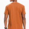 Men’s Short Sleeve Henley – 4-Button Scallop Hem