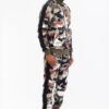 Full Camo Stripe Track Set – Slim-Fit Jacket & Pants