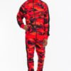 Full Camo Stripe Track Set – Slim-Fit Jacket & Pants
