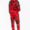 Full Camo Stripe Track Set – Slim-Fit Jacket & Pants