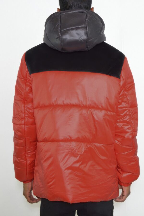 Men’s Padded Buffle Puffer Jacket – Utility Pockets