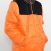 Men’s Padded Buffle Puffer Jacket – Utility Pockets