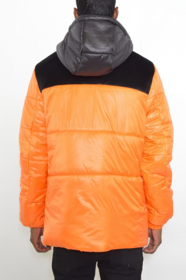 Men’s Padded Buffle Puffer Jacket – Utility Pockets