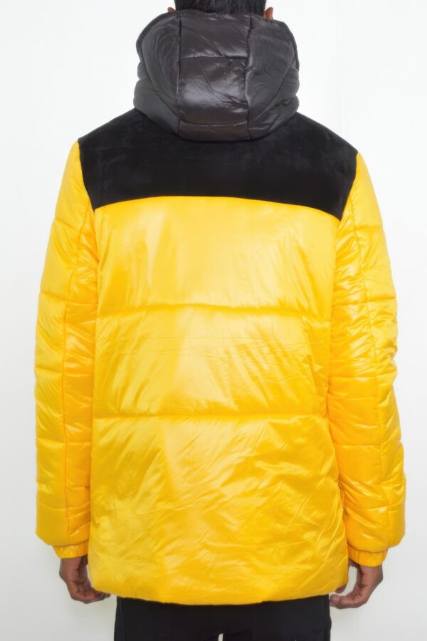 Men’s Padded Buffle Puffer Jacket – Utility Pockets