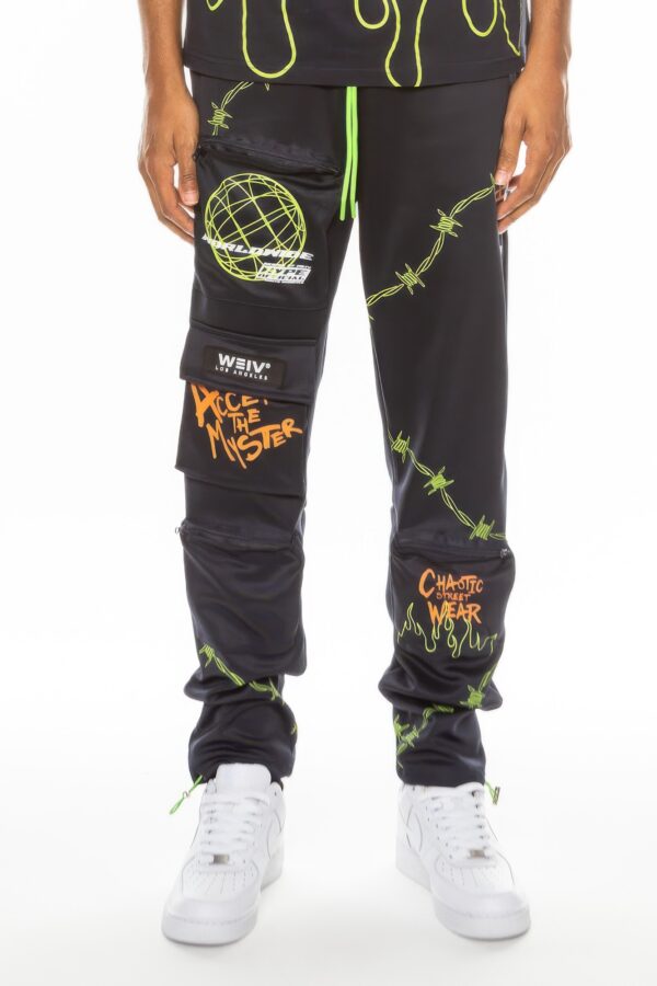 Hype Official Print Track Pant – Ankle Toggle