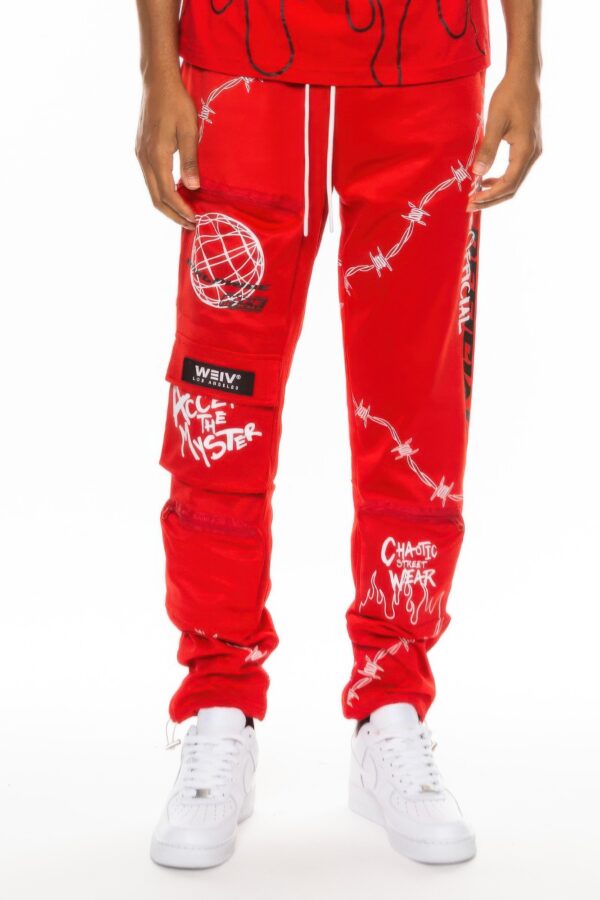 Hype Official Print Track Pant – Ankle Toggle