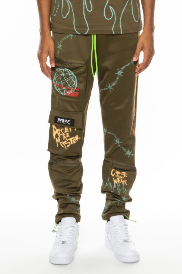 Hype Official Print Track Pant – Ankle Toggle