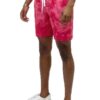 Cotton Crush-Dyed Shorts – Elastic Drawstring