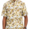 Hawaiian Print Button-Down Shirt – Floral Multi