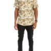 Hawaiian Print Button-Down Shirt – Floral Multi