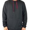 Quilted Pullover Hoodie – Drop Shoulder Style