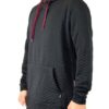 Quilted Pullover Hoodie – Drop Shoulder Style