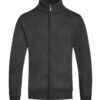 Men’s Full-Zip Knit Sweater with Ribbed Trim