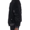 Men’s Slim-Fit Bomber Jacket with Wrinkled Detail