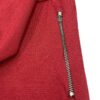 Men’s Oversized Pullover Sweatshirt – Zipper Sleeve