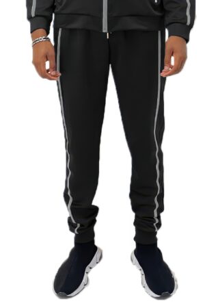 Men’s Running Track Joggers with Side Stripe