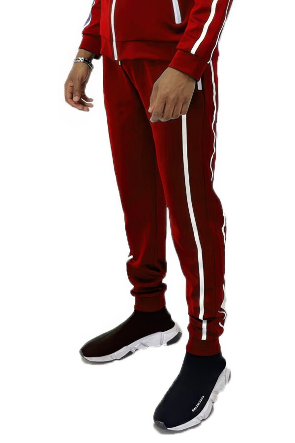 Men’s Running Track Joggers with Side Stripe