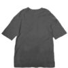French Terry Raw Cut T-Shirt – 100% Cotton (Black, Rust)
