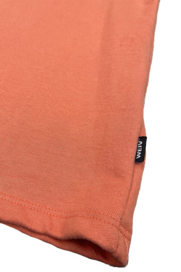 French Terry Drop Shoulder Box Tee – Orange