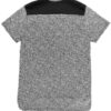 Static Marbled Short Sleeve Shirt – Long Back Hem