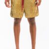 Metallic Flick Shorts – Side Metallic Stripe