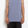 Hi-Lo Muscle Tank Top – Grey