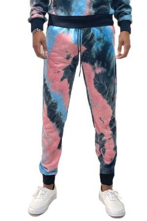 Cotton Tie-Dye Sweatpants – 100% French Terry