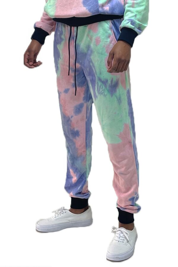 Cotton Tie-Dye Sweatpants – 100% French Terry